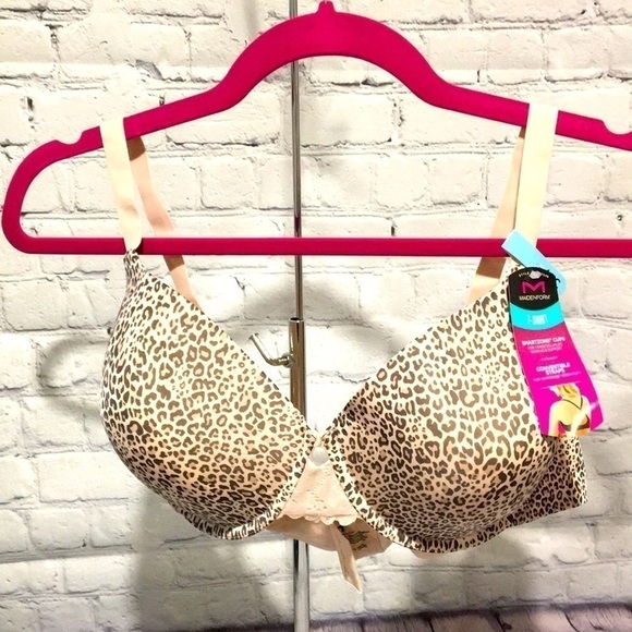 Maidenform T-shirt leopard print bra 40C NWT - Picture 1 of 5